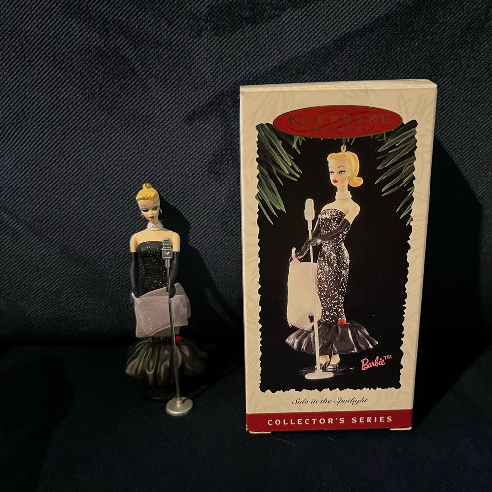 Hallmark Barbie Solo in the Spotlight  (previously on display) ornament